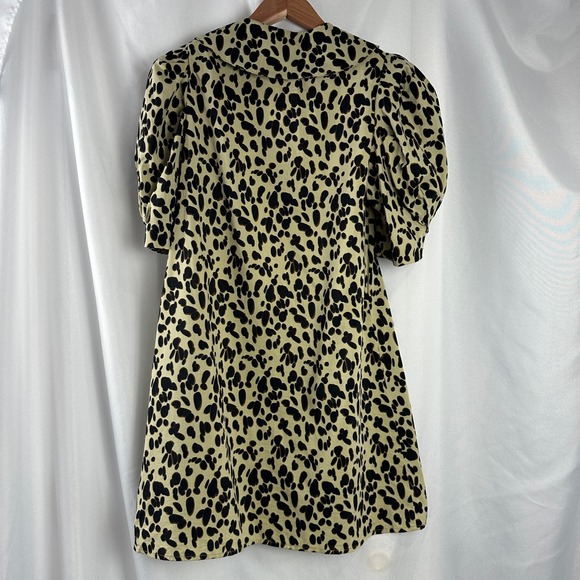 Rohe Emma Dress Pebble Print Collared Mini Dress Short Sleeve 2 US (34) Róhe NWT - Picture 13 of 16